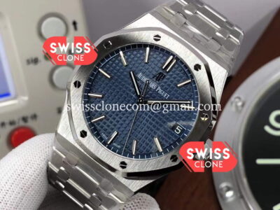 Audemars Piguet Royal Oak 15500 41MM Blue Dial 904L Steel CALIBRE 4302 Movement 1:1 Mirror Super Clone Watch
