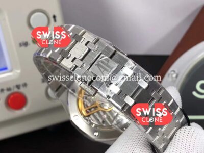Audemars Piguet Royal Oak 15500 41MM Blue Dial 904L Steel CALIBRE 4302 Movement 1:1 Mirror Super Clone Watch