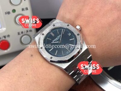 Audemars Piguet Royal Oak 15500 41MM Blue Dial 904L Steel CALIBRE 4302 Movement 1:1 Mirror Super Clone Watch