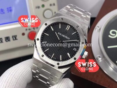 Audemars Piguet Royal Oak 15510 41MM 50th Anniversary Black Dial 904L Steel 1:1 Mirror Super Clone Watch