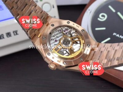 Audemars Piguet Royal Oak 15510 41mm Rose Gold Black Dial 1:1 Super Clone Watch