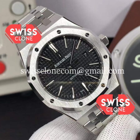 Audemars Piguet Royal Oak 41MM Black Dial 904L Steel CALIBRE 4302 Movement 1:1 Super Clone Watch