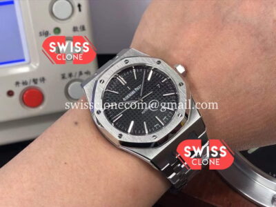 Audemars Piguet Royal Oak 41MM Black Dial 904L Steel CALIBRE 4302 Movement 1:1 Super Clone Watch
