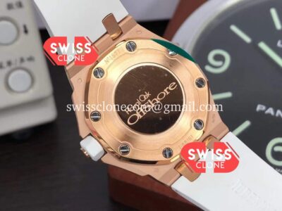 Audemars Piguet Royal Oak Offshore 37MM Swiss Quartz Rose Gold Casing 1:1 Mirror Super Clone Watch