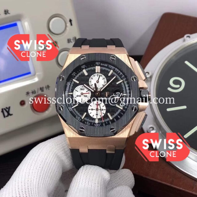 Audemars Piguet Royal Oak Offshore 44MM Rose Gold 904L Steel Watch 1:1 Super Clone Watch