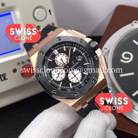 Audemars Piguet Royal Oak Offshore 44MM Rose Gold 904L Steel Watch 1:1 Super Clone Watch