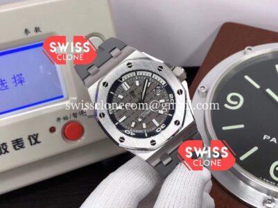 Audemars Piguet Royal Oak Offshore Diver Grey Dial 42mm Stainless Steel New Super Clone Watch
