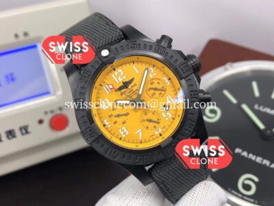 Breitling Avenger Hurricane Chronograph Cobra Yellow Swiss 1:1 Mirror Super Clone Watch