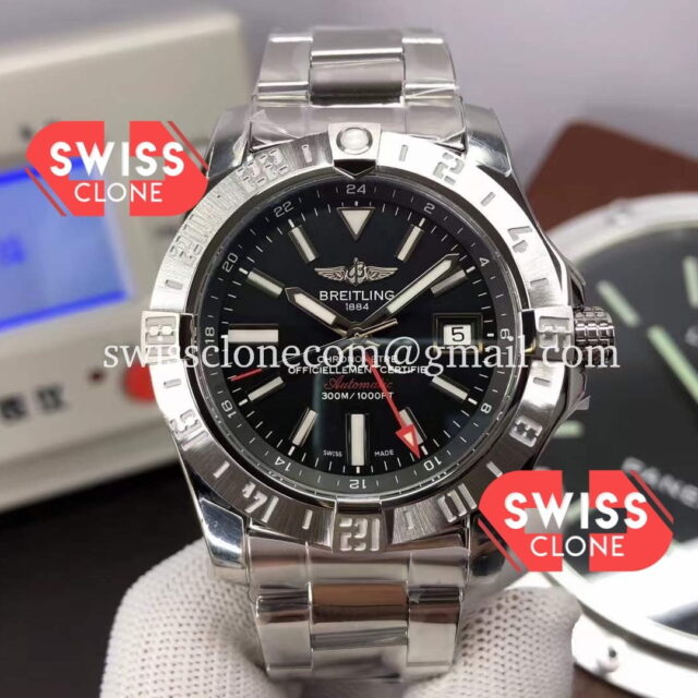 Breitling Avenger Seawolf Swiss Replica Watch 1:1 in Red Seconds Hands Super Clone Watch