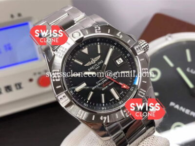 Breitling Avenger Seawolf Swiss Replica Watch 1:1 in Red Seconds Hands Super Clone Watch