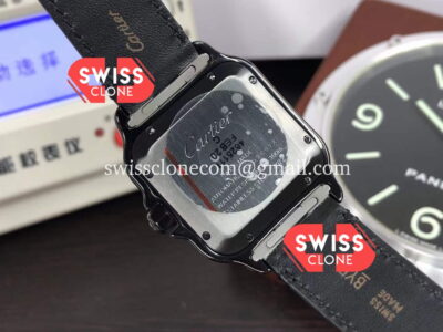 Cartier "Santos De Cartier" Mens XL PVD Coated High Resolution View