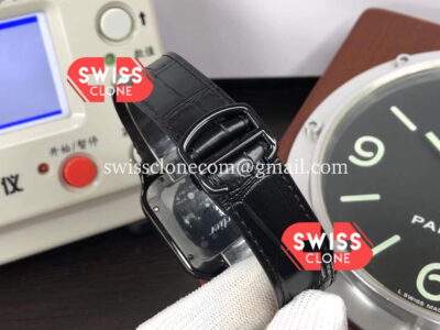 Cartier "Santos De Cartier" Mens XL PVD Coated High Resolution View
