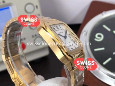 Cartier Santos De Cartier XL 40MM 1:1 Rose Gold Casing Swiss Replica Super Clone Watch