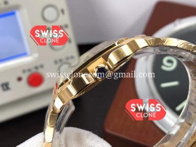 Cartier Santos De Cartier XL 40MM 1:1 Rose Gold Casing Swiss Replica Super Clone Watch