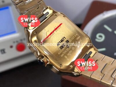 Cartier Santos De Cartier XL 40MM 1:1 Rose Gold Casing Swiss Replica Super Clone Watch