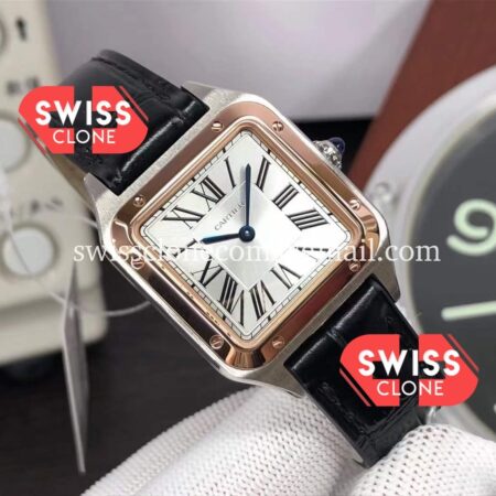 Cartier Santos Dumont W2SA0012 38mm Rose Gold High Resolution View
