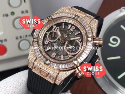 Hublot Big Bang Unico Rose Gold Diamonds High Resolution View