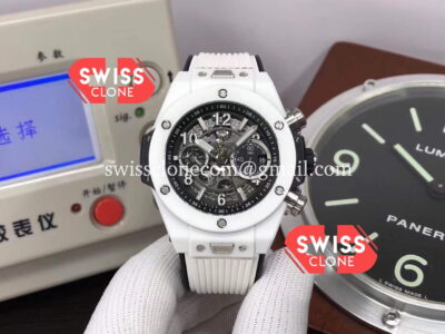 Hublot Big Bang Unico White Ceramic Casing 1:1 Mirror Edition Super Clone Watch