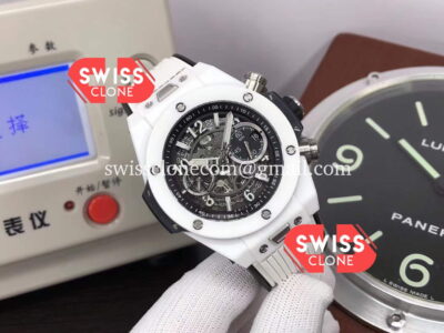 Hublot Big Bang Unico White Ceramic Casing 1:1 Mirror Edition Super Clone Watch