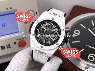 Hublot Big Bang Unico White Ceramic Casing 1:1 Mirror Edition Super Clone Watch
