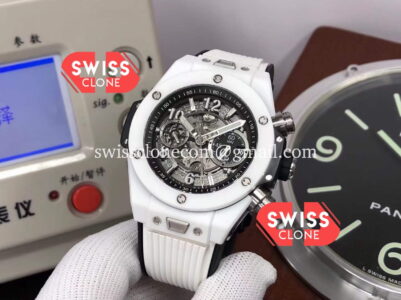 Hublot Big Bang Unico White Ceramic Casing 1:1 Mirror Edition Super Clone Watch