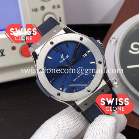 Hublot Classic Fusion 42MM Blue Dial High Resolution View