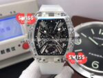 Richard Mille RM12-01 Sapphire Casing with Genuine Tourbillon Movement 1:1 Ultimate Super Clone Watch