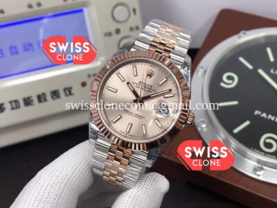 Rolex Datejust 126331 41mm Two Tone Rose Gold 3235 High Resolution View