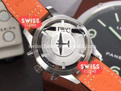 IWC Pilot Chronograph Edition Black Dial 1:1 Mirror Replica Super Clone Watch