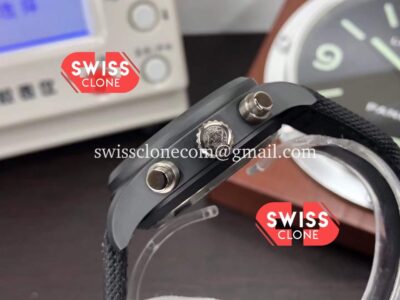 IWC Pilot's Top Gun Chronograph IW389001 1:1 Ceramic Case Ultimate Mirror Super Clone Watch