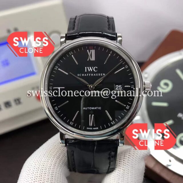 IWC Portofino Automatic 1:1 Mirror Quality Steel Casing Super Clone Watch