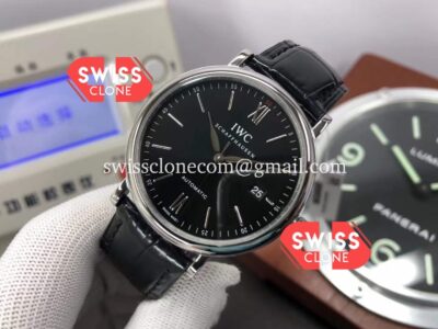 IWC Portofino Automatic 1:1 Mirror Quality Steel Casing Super Clone Watch
