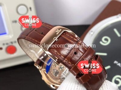 Jaeger LeCoultre Master Ultra Thin Moon Pink Gold 1:1 Mirror Super Clone Watch