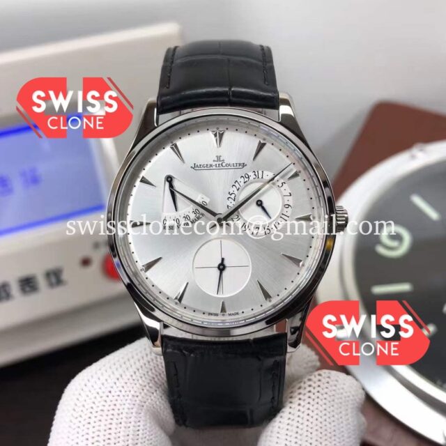 Jaeger-LeCoultre Master Ultra Thin Réserve De Marche Power Reserve 904L Steel Super Clone Watch