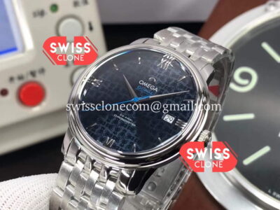 Omega De Ville Prestige Co-Axial 39.5MM Blue Dial 1:1 Swiss Mirror Super Clone Watch