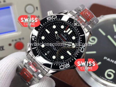 Omega Seamaster 300M Master Chronometer Black Swiss 904L Steel 1:1 Mirror Super Clone Watch