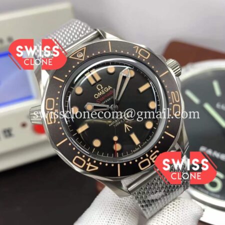 Omega Seamaster 300M No Time To Die Edition Steel Titanium Casing 1:1 Mirror Super Clone Watch
