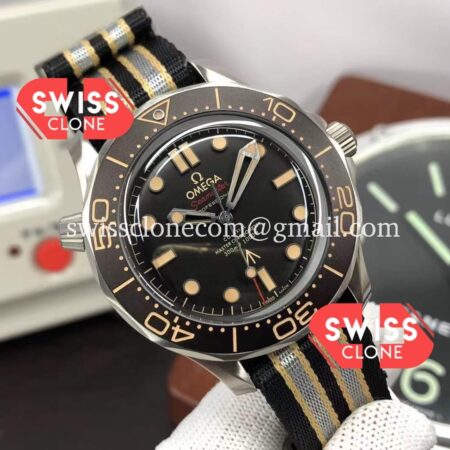 Omega Seamaster 300M No Time To Die Edition Titanium Casing 1:1 Mirror Super Clone Watch