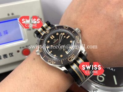 Omega Seamaster 300M No Time To Die Edition Titanium Casing 1:1 Mirror Super Clone Watch