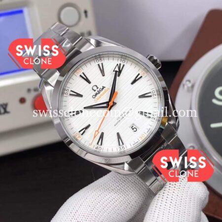 Omega Seamaster Aqua Terra Co-Axial Stainless Steel Strap Swiss Replica 1:1 Mirror Super Clone Watch