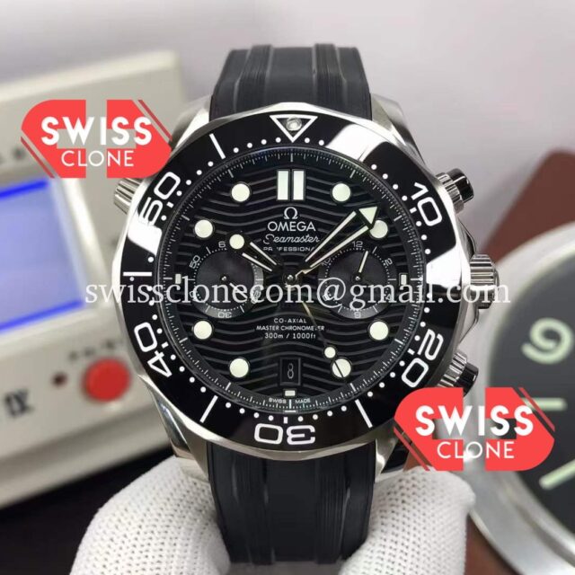 Omega Seamaster Co-Axial Master Chronometer Chronograph Rubber 44MM 1:1 Mirror Super Clone Watch