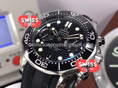Omega Seamaster Co-Axial Master Chronometer Chronograph Rubber 44MM 1:1 Mirror Super Clone Watch