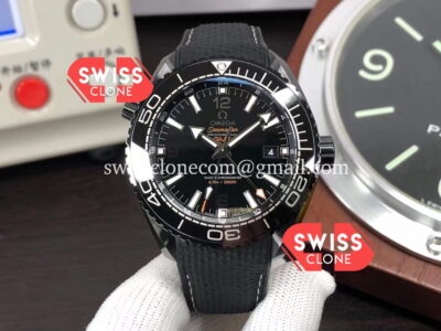 Omega Seamaster Planet Ocean Deep Black GMT 45.5MM 1:1 Super Clone Watch
