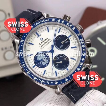 Omega Speedmaster Professional Silver Snoopy 50th Anniversary Limited Edition Super Clone Watch
