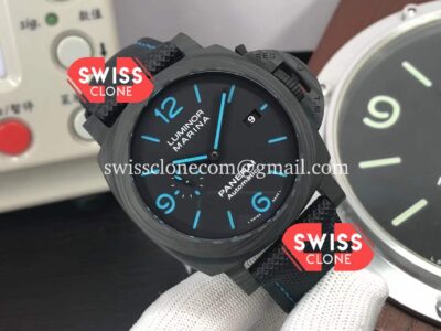 Panerai Luminor Marina Carbotech PAM1661 Edition 1:1 Mirror Super Clone Watch in Carbon Casing