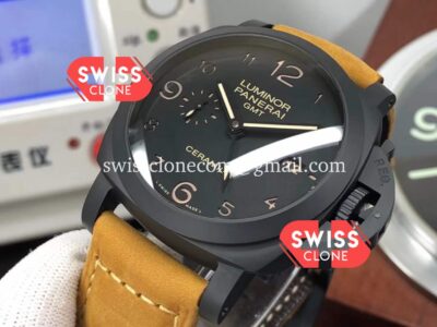 Panerai Luminor PAM441 GMT 1950 3 Days Power Reserve Swiss Watch in Ceramic Case Super Clone Watch