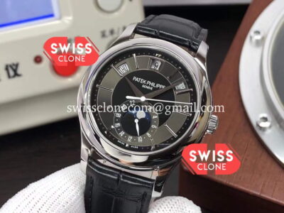 Patek Philippe 5205-001 Complications MoonPhase Dark Grey Dial 1:1 Mirror Super Clone Watch