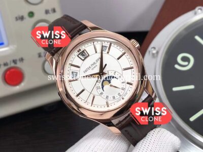 Patek Philippe 5205R-001 Complications MoonPhase White Dial 1:1 Super Clone Watch