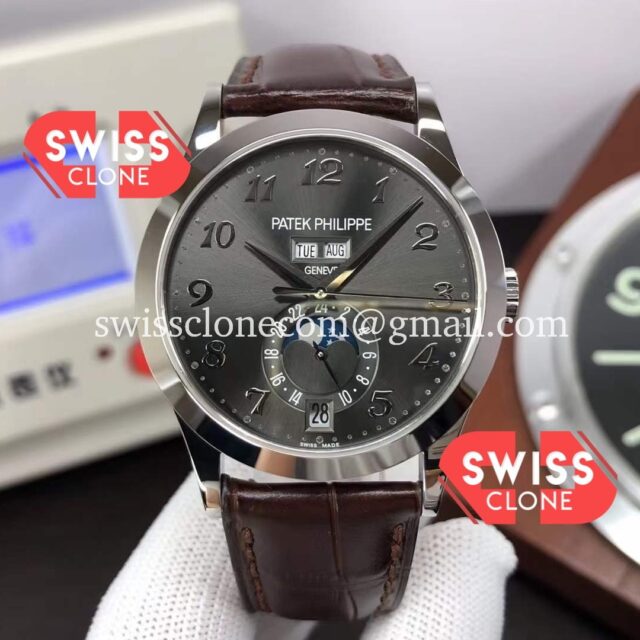 Patek Philippe Annual Calendar 5396-012 Complications Grey Dial Swiss Super Clone Watch