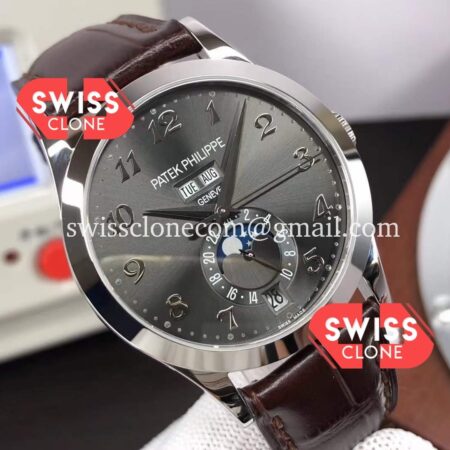 Patek Philippe Annual Calendar 5396 012 Complications Grey High Resolution View